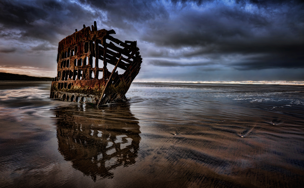 Warrenton Wreck of Peter Iredale by Darryl Hodson - ClatsopNews