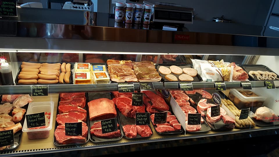 Smokehouse Butcher Block meat case - ClatsopNews